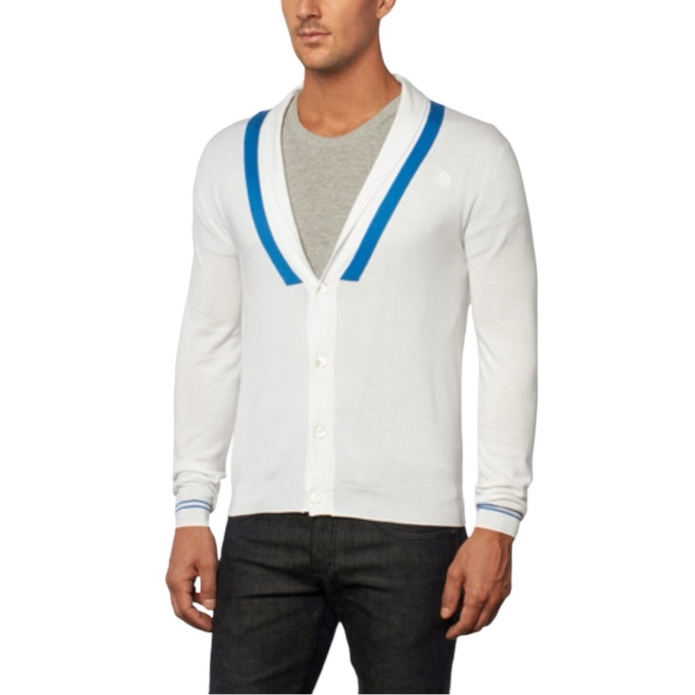 Loft 604 Cardigan Sweater White